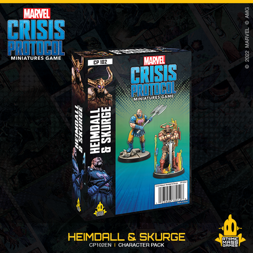 Marvel Crisis Protocol - Heimdall and Skurge-Ashdown Gaming