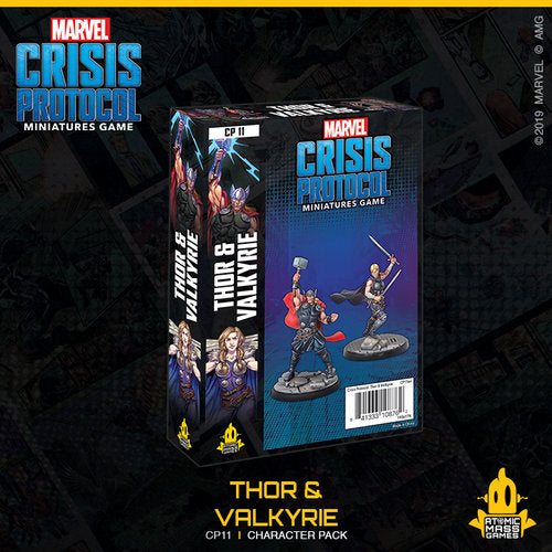Marvel Crisis Protocol: Thor and Valkyrie-Unit-Ashdown Gaming