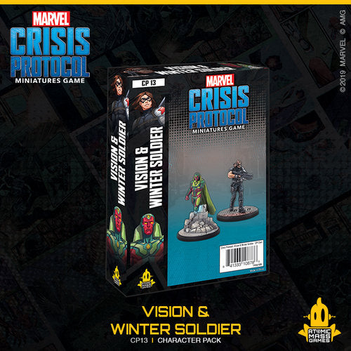 Marvel Crisis Protocol: Vision and Winter Soldier-Unit-Ashdown Gaming