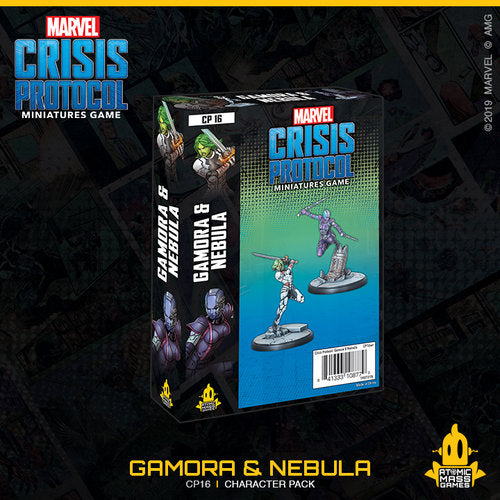 Marvel Crisis Protocol: Gamora and Nebula-Unit-Ashdown Gaming