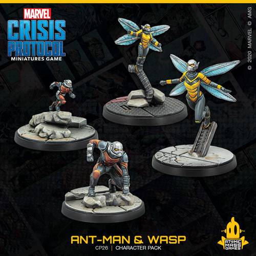 Marvel Crisis Protocol: Ant Man and Wasp-Unit-Ashdown Gaming