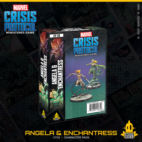 Marvel Crisis Protocol: Angela and Enchantress-Unit-Ashdown Gaming