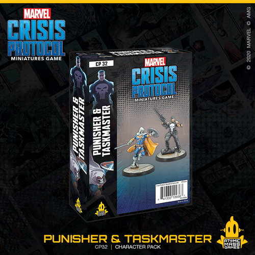 Marvel Crisis Protocol: Punisher and Taskmaster-Unit-Ashdown Gaming