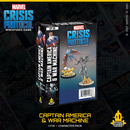 Marvel Crisis Protocol: Captain America and War Machine-Boxed Set-Ashdown Gaming