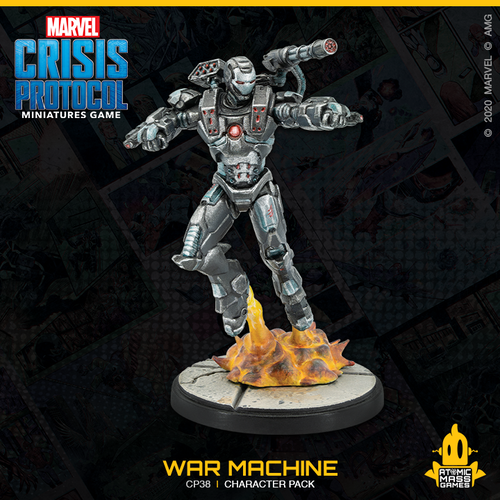 Marvel Crisis Protocol: Captain America and War Machine-Boxed Set-Ashdown Gaming