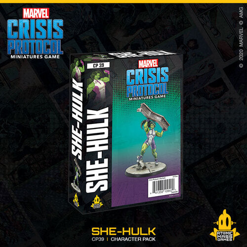 Marvel Crisis Protocol: She Hulk-Boxed Set-Ashdown Gaming