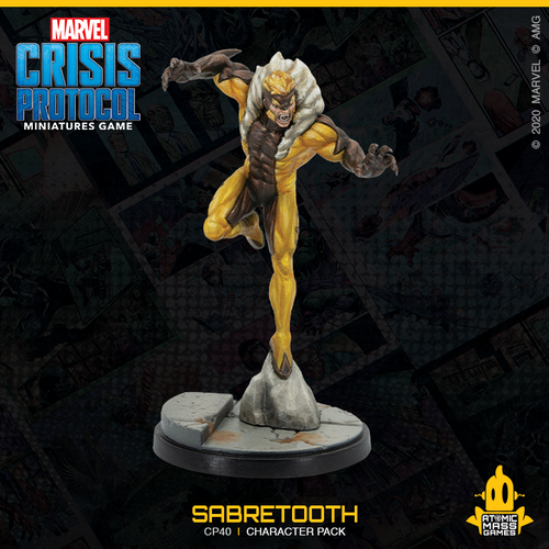 Marvel Crisis Protocol: Wolverine and Sabretooth-Unit-Ashdown Gaming