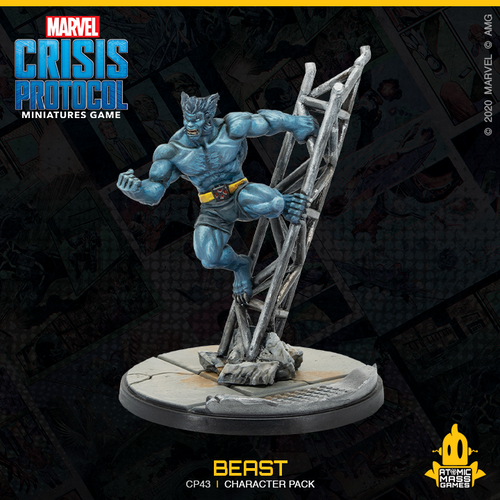 Marvel Crisis Protocol: Mystique and Beast-Unit-Ashdown Gaming