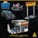 Marvel Crisis Protocol - Crashed Sentinel Terrain Pack-Ashdown Gaming