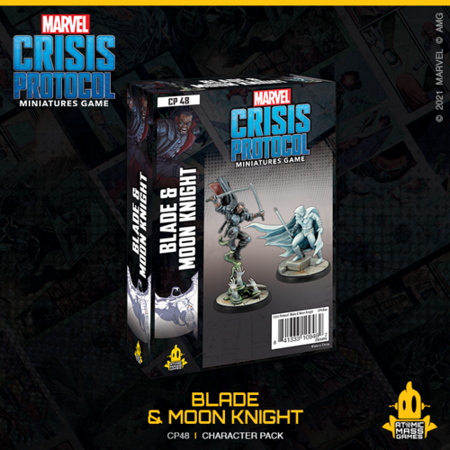 Marvel Crisis Protocol: Blade and Moon Knight-Boxed Set-Ashdown Gaming