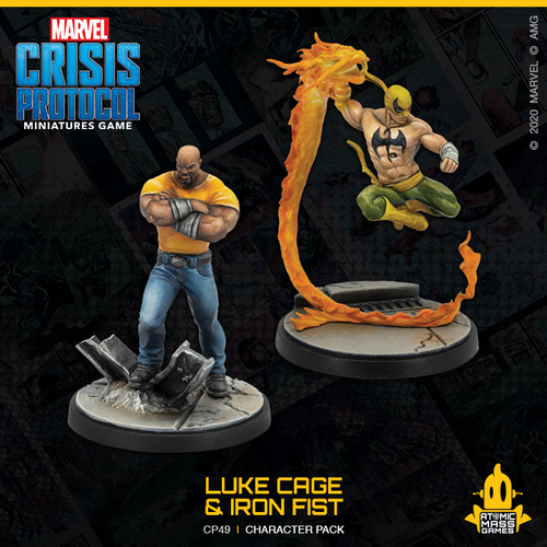 Marvel Crisis Protocol: Luke Cage and Iron Fist-Ashdown Gaming