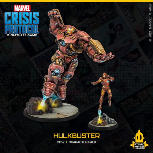 Marvel Crisis Protocol: Hulkbuster-Boxed Set-Ashdown Gaming
