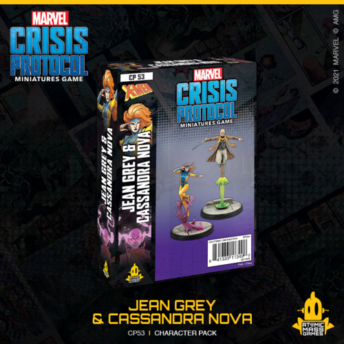 Marvel Crisis Protocol: Jean Gray and Cassandra Nova-Boxed Set-Ashdown Gaming