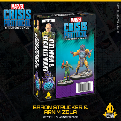 Marvel Crisis Protocol - Baron Strucker and Arnim Zola-Ashdown Gaming