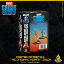 Marvel Crisis Protocol - Captain America and the Original Human Torch-Ashdown Gaming