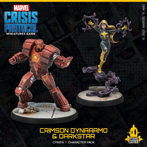 Marvel Crisis Protocol - Crimson Dynamo and Dark Star-Ashdown Gaming