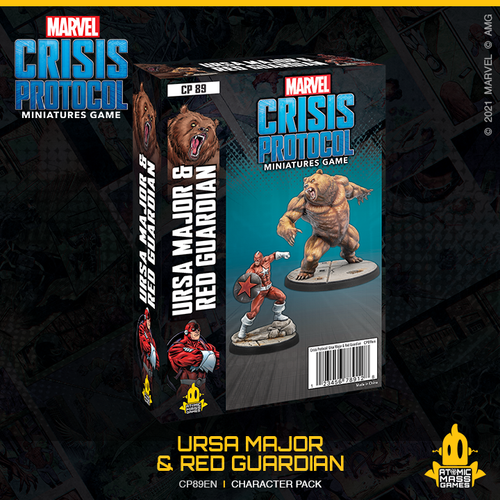 Marvel Crisis Protocol - Ursa Major and Red Guardian-Ashdown Gaming