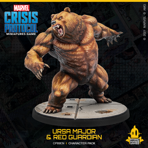 Marvel Crisis Protocol - Ursa Major and Red Guardian-Ashdown Gaming