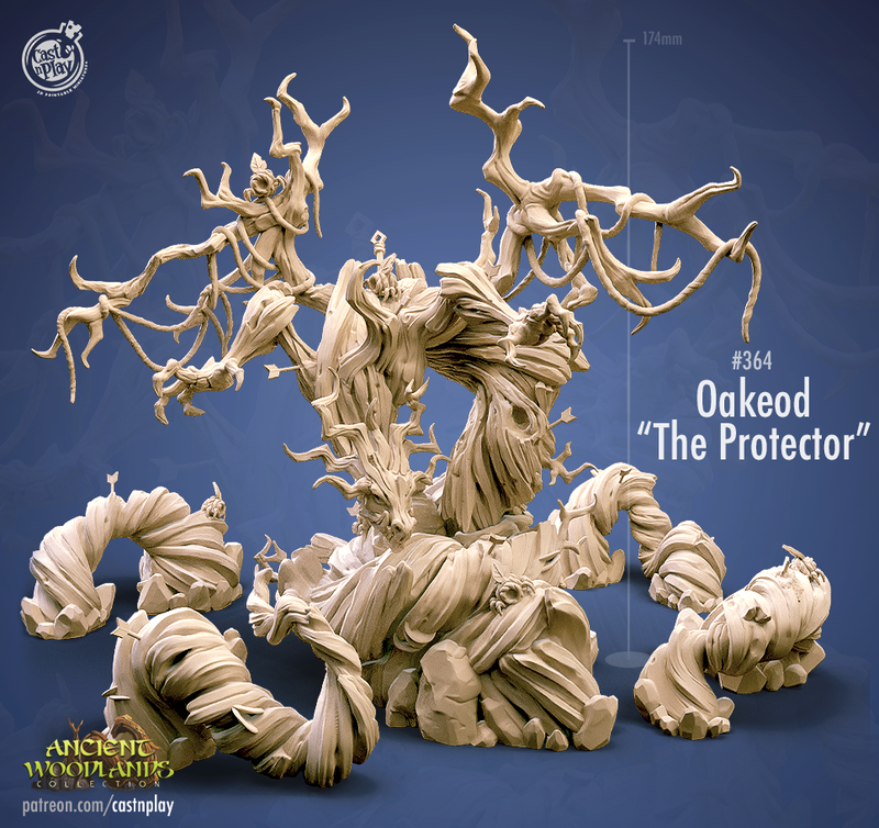 Cast 'n' Play 364: Oakeod Protector-3D Print-Ashdown Gaming