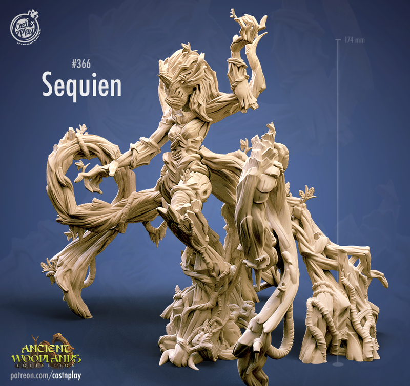 Cast 'n' Play 366: Sequien-3D Print-Ashdown Gaming
