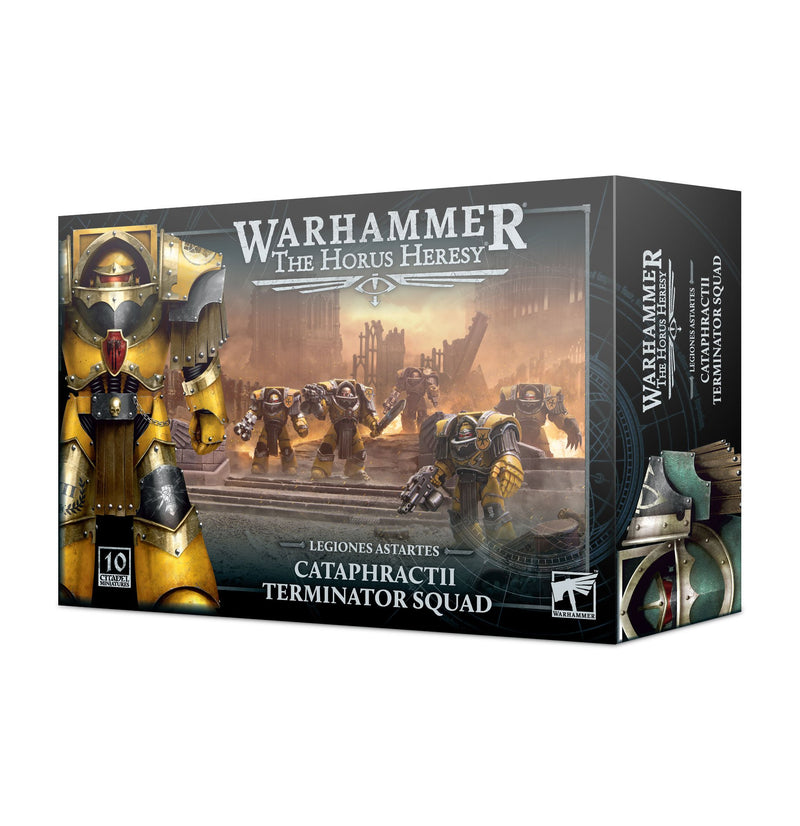 Horus Heresy - Legiones Astartes: Cataphractii Terminator Squad-Boxed Set-Ashdown Gaming