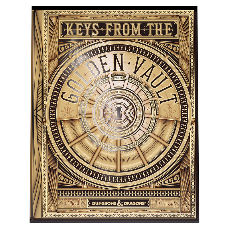 Dungeons & Dragons: Keys from the Golden Vault (alt cover)-Book-Ashdown Gaming