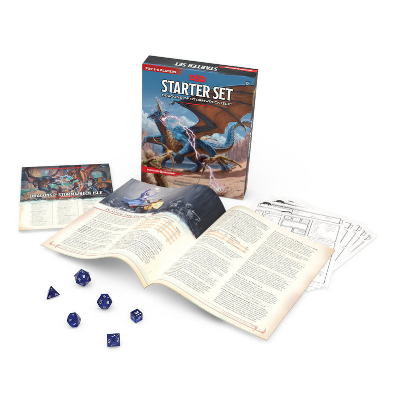 Dungeons & Dragons: Dragons of Stormwreck Isle RPG Starter Set-Box Set-Ashdown Gaming