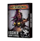 Necromunda - Escher Gang Tactic Cards-Boxed Set-Ashdown Gaming