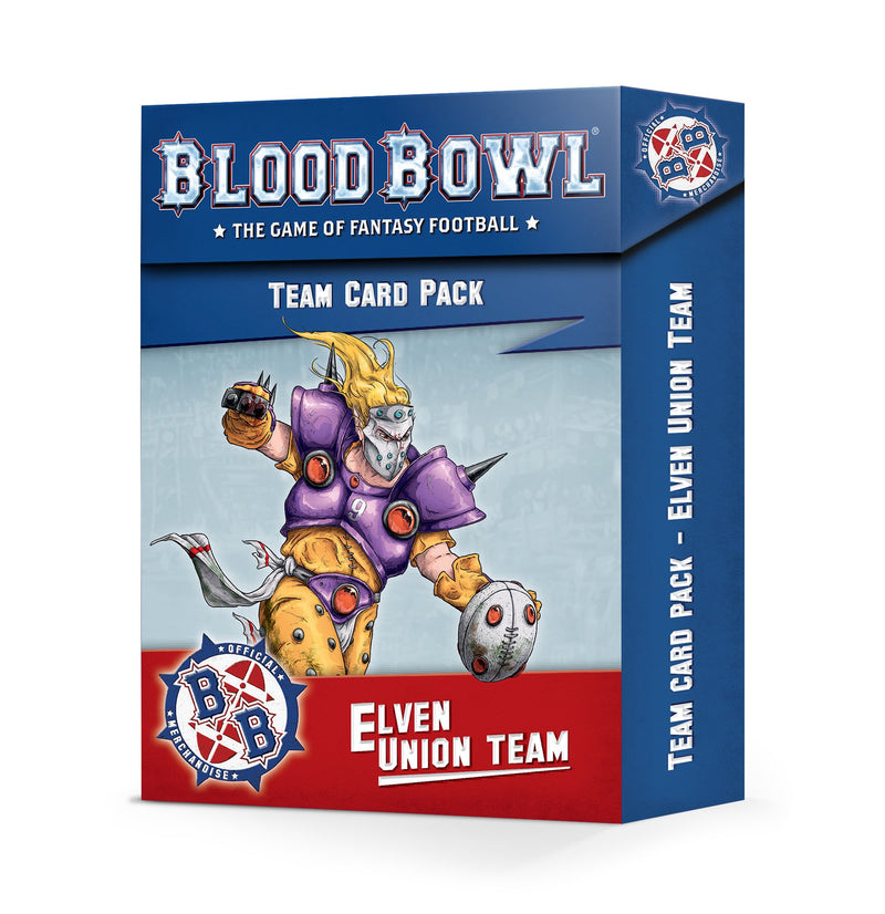 Blood Bowl: Elven Union Team Card Pack-Boxed Set-Ashdown Gaming