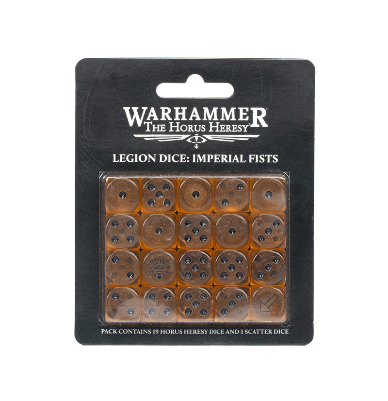 Horus Heresy - Imperial Fists Dice-Boxed Set-Ashdown Gaming