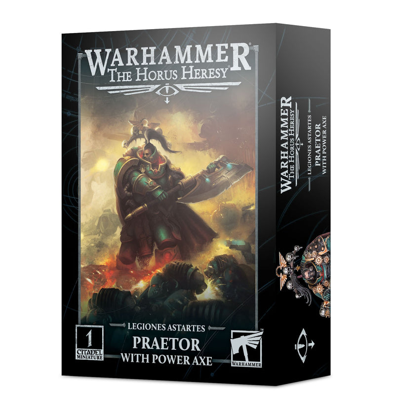 Horus Heresy - Legiones Astartes: Praetor with Power Axe-Boxed Set-Ashdown Gaming