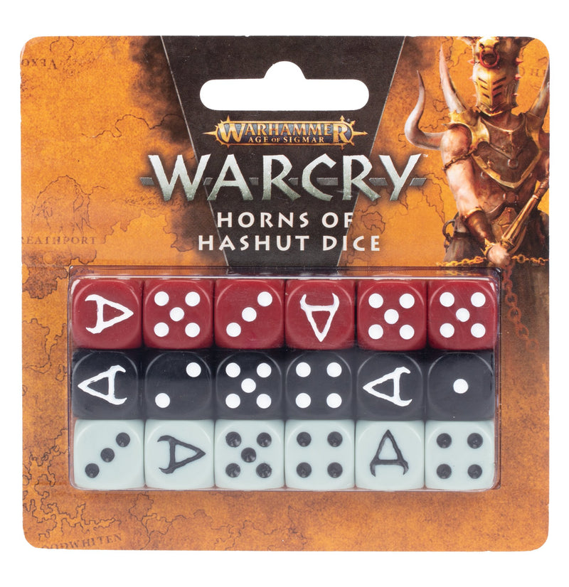 Warcry - Horns of Hashut Dice-Ashdown Gaming