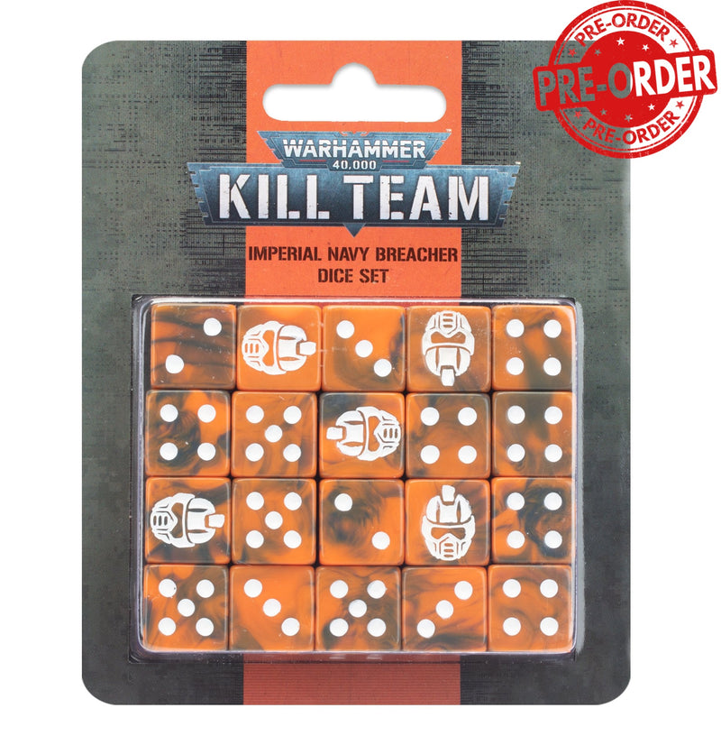 Kill Team - Navy Breacher Dice Set-Ashdown Gaming