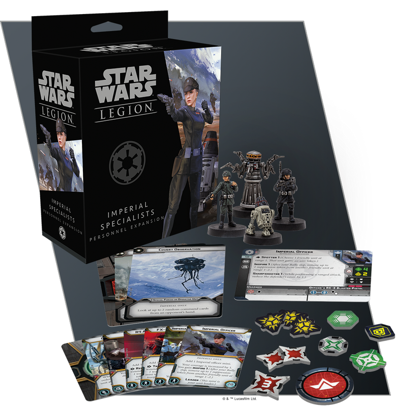 Star Wars Legion: Imperial Specialists Personnel Unit Expansion-Unit-Ashdown Gaming