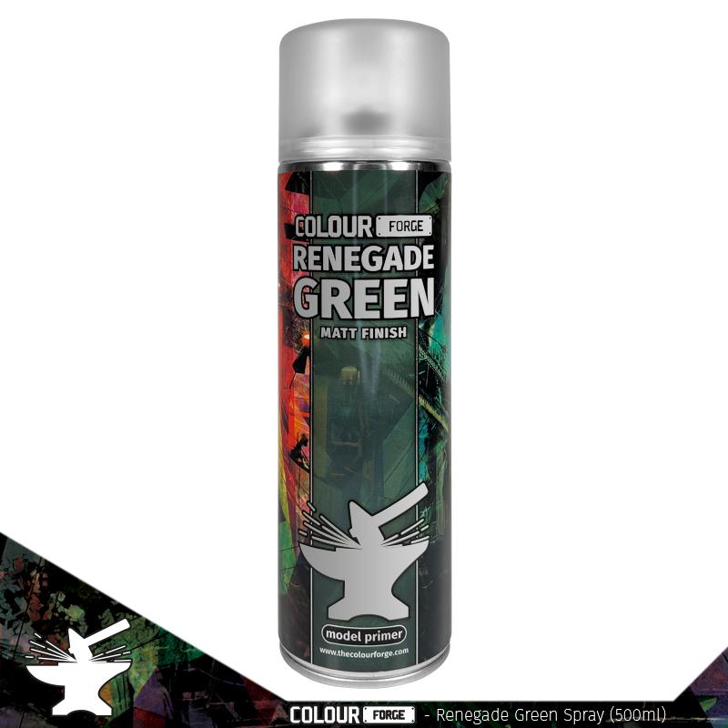 Colour Forge Spray - Renegade Green-Paint-Ashdown Gaming