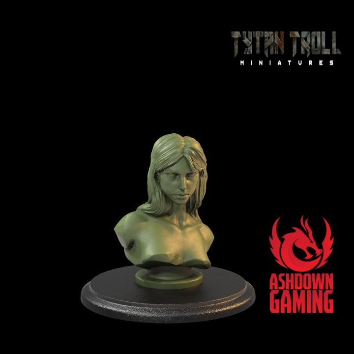 TytanTroll Miniatures: Lady Bust-Bust-Ashdown Gaming