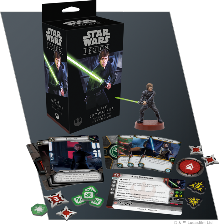 Star Wars Legion: Luke Skywalker Operative Expansion-Operative-Ashdown Gaming
