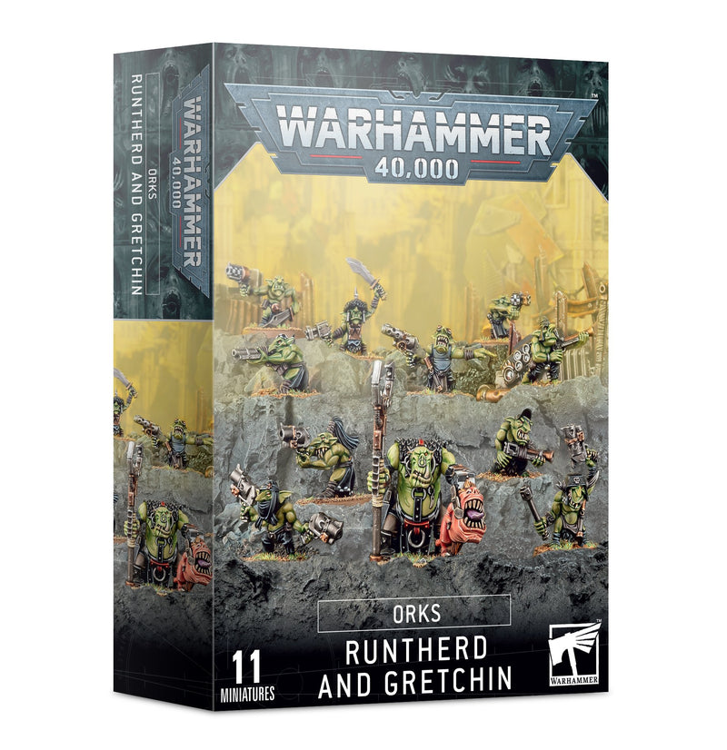 Orks - Runtherd and Gretchin-Boxed Set-Ashdown Gaming