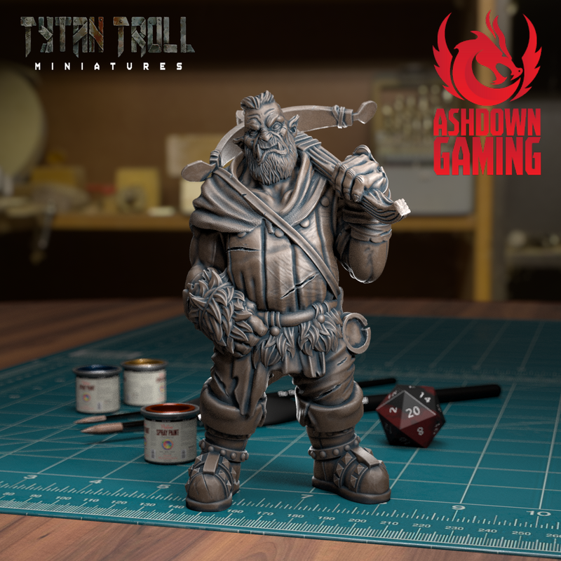 TytanTroll Miniatures - Orc Crossbow-Miniature-Ashdown Gaming