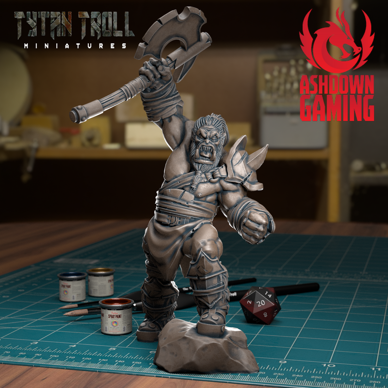 TytanTroll Miniatures - Orc Warcry-Miniature-Ashdown Gaming