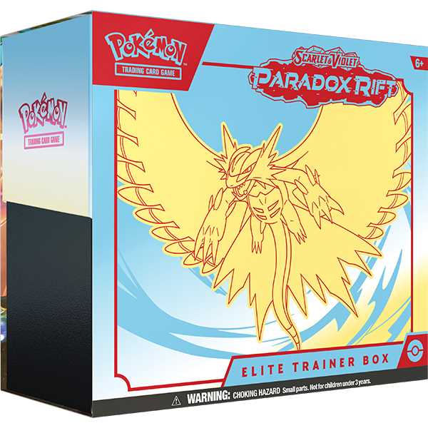 Pokemon TCG: Scarlet and Violet 4 Paradox Rift Elite Trainer Box-Collectible Trading Cards-Ashdown Gaming