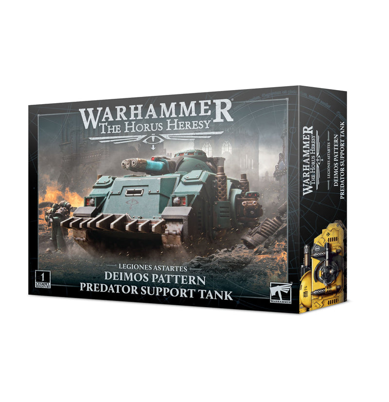 Horus Heresy - Legiones Astartes: Predator Support Tank-Boxed Set-Ashdown Gaming