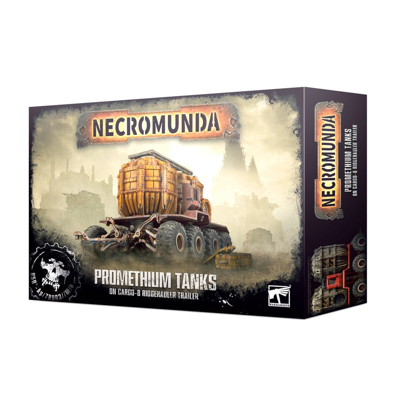 Necromunda - Promethium Tanks on Trailer-Boxed Set-Ashdown Gaming
