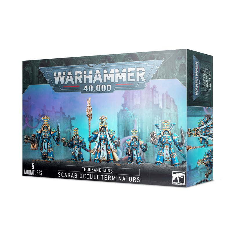 Thousand Sons - Scarab Occult Terminators-Boxed Set-Ashdown Gaming