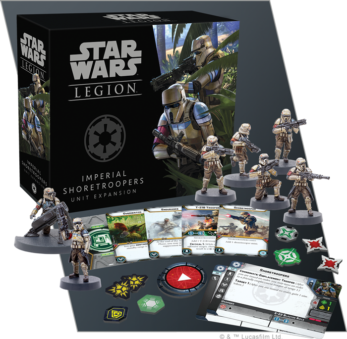 Star Wars Legion: Imperial Shore Troopers Unit Expansion-Unit-Ashdown Gaming