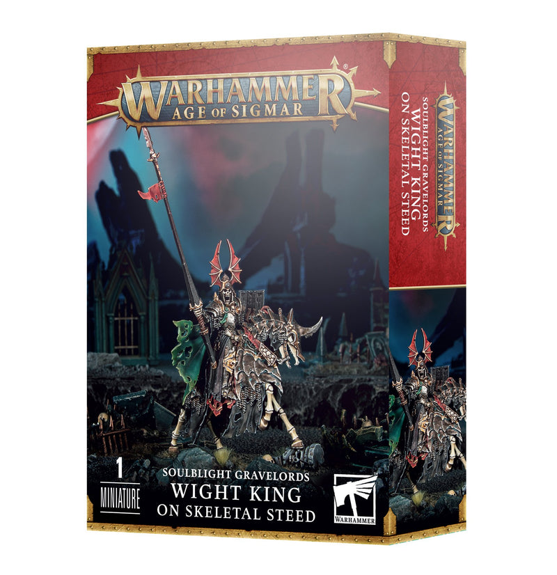 Soulblight Gravelords - Wight King on Steed-Ashdown Gaming