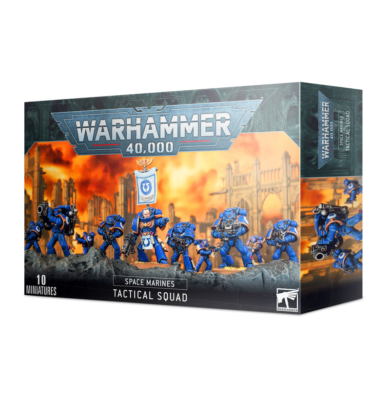 Space Marines - Tactical Squad-Boxed Set-Ashdown Gaming