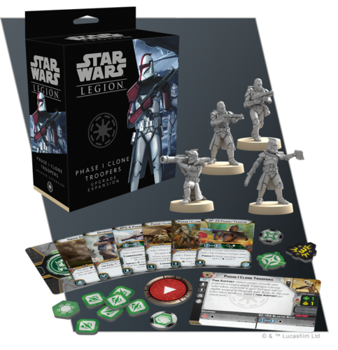Star Wars Legion: Phase 1 Clone Troopers Upgrade Expansion-Unit-Ashdown Gaming