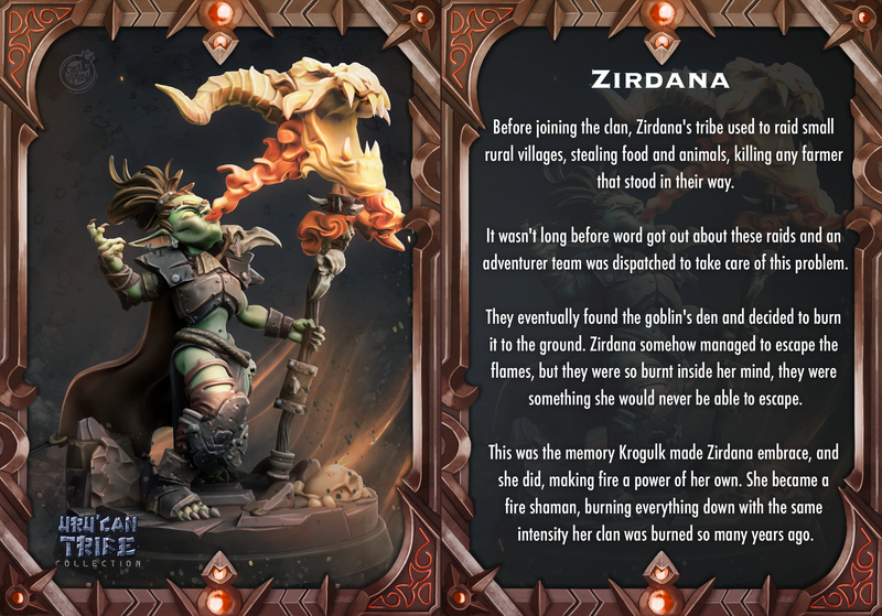 Cast 'n' Play 346: Zirdrana the Shaman-3D Print-Ashdown Gaming