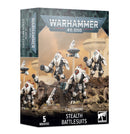 T'au Empire - XV25 Stealth Battlesuits-Boxed Set-Ashdown Gaming